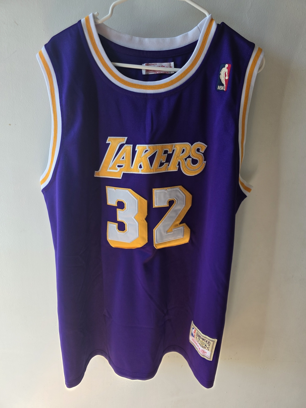 Vintage Mitchell & Ness Lakers Magic Johnson #32 Jersey Authentic XL Purple